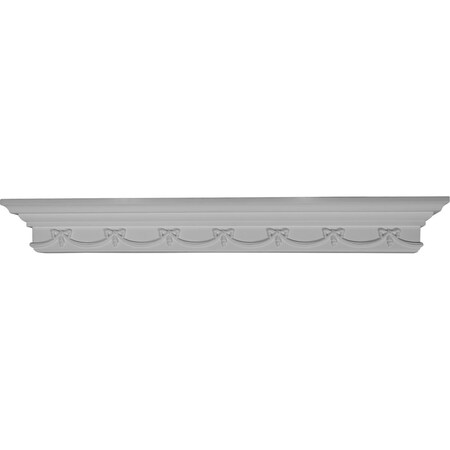 Ekena Millwork 36"W x 4 3/8"H x 4 1/8"P Versailles Shelf SH36X04X04VE